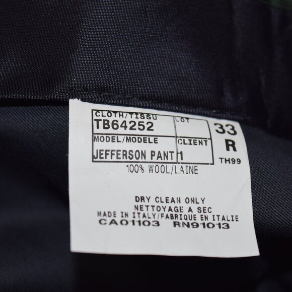 Ted Baker Men's Jefferson Flat Front Wool #179 - Picture 7 of 12